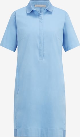 Betty & Co Shirt Dress in Blue: front