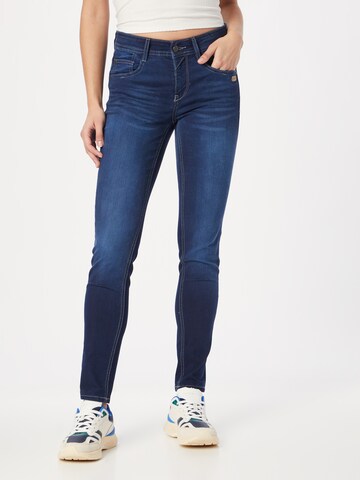 Gang Slimfit Jeans 'Amelie' in Blauw: voorkant