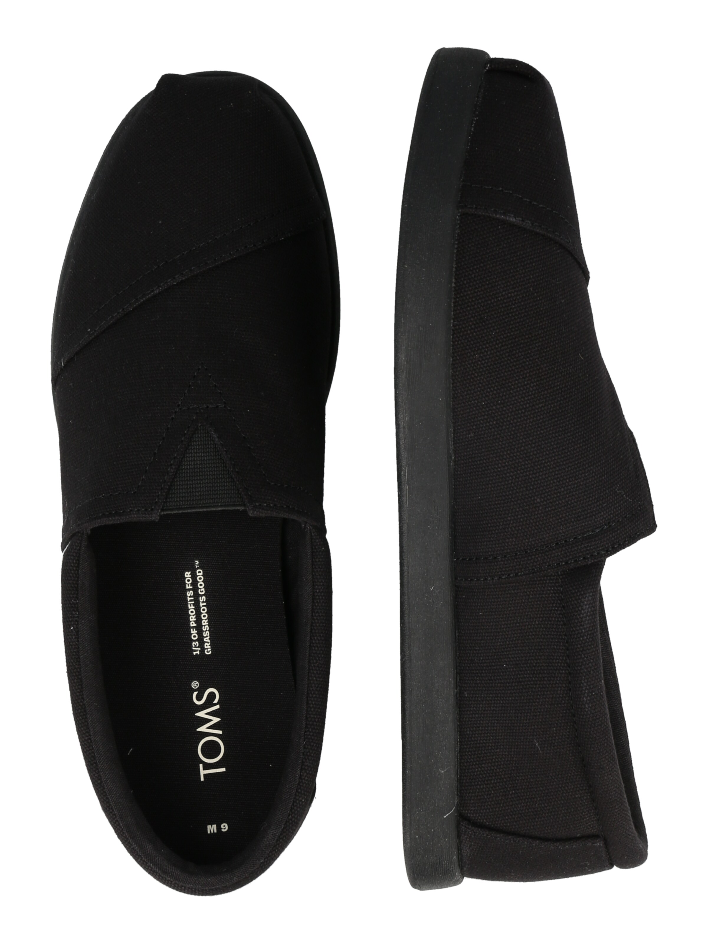 TOMS Εσπαντρίγιες σε μαύρο