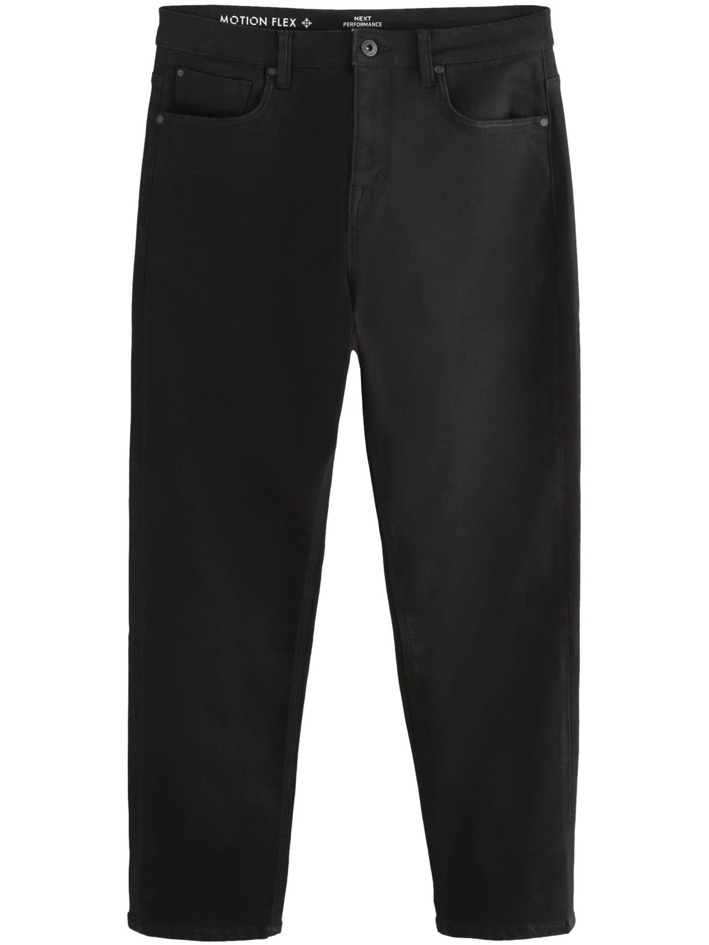 Tapered Jeans di Next in nero: frontale