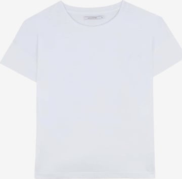Scalpers Μπλουζάκι 'Cadeneta' σε λευκό: μπροστά