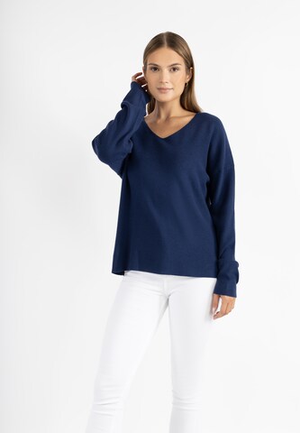 Pull-over 'Vanne' RISA en bleu : devant