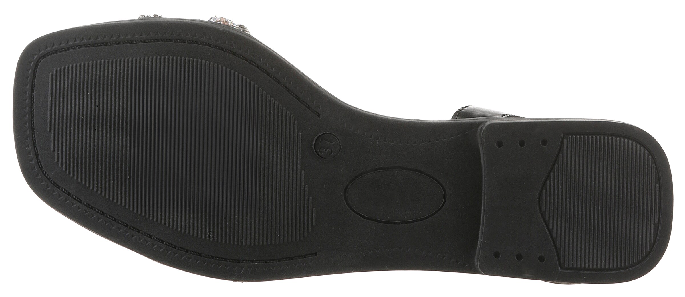 Aniston Strap Sandals in Black