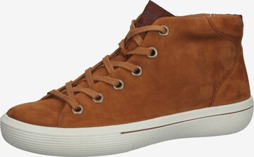 Legero High-Top Sneakers in Brown: front