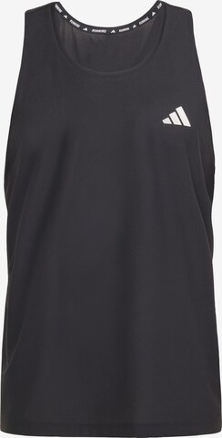 T-Shirt fonctionnel 'Own The Run' ADIDAS PERFORMANCE en noir : devant