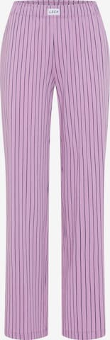 Pantalon de pyjama LSCN by LASCANA en violet : devant
