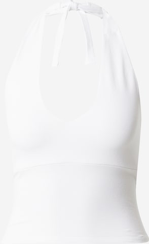 HOLLISTER - Top en blanco: frente