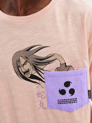 hydroponic - Camiseta 'Hydroponic x Naruto Orochimaru Graphic T-Shirt' en gris