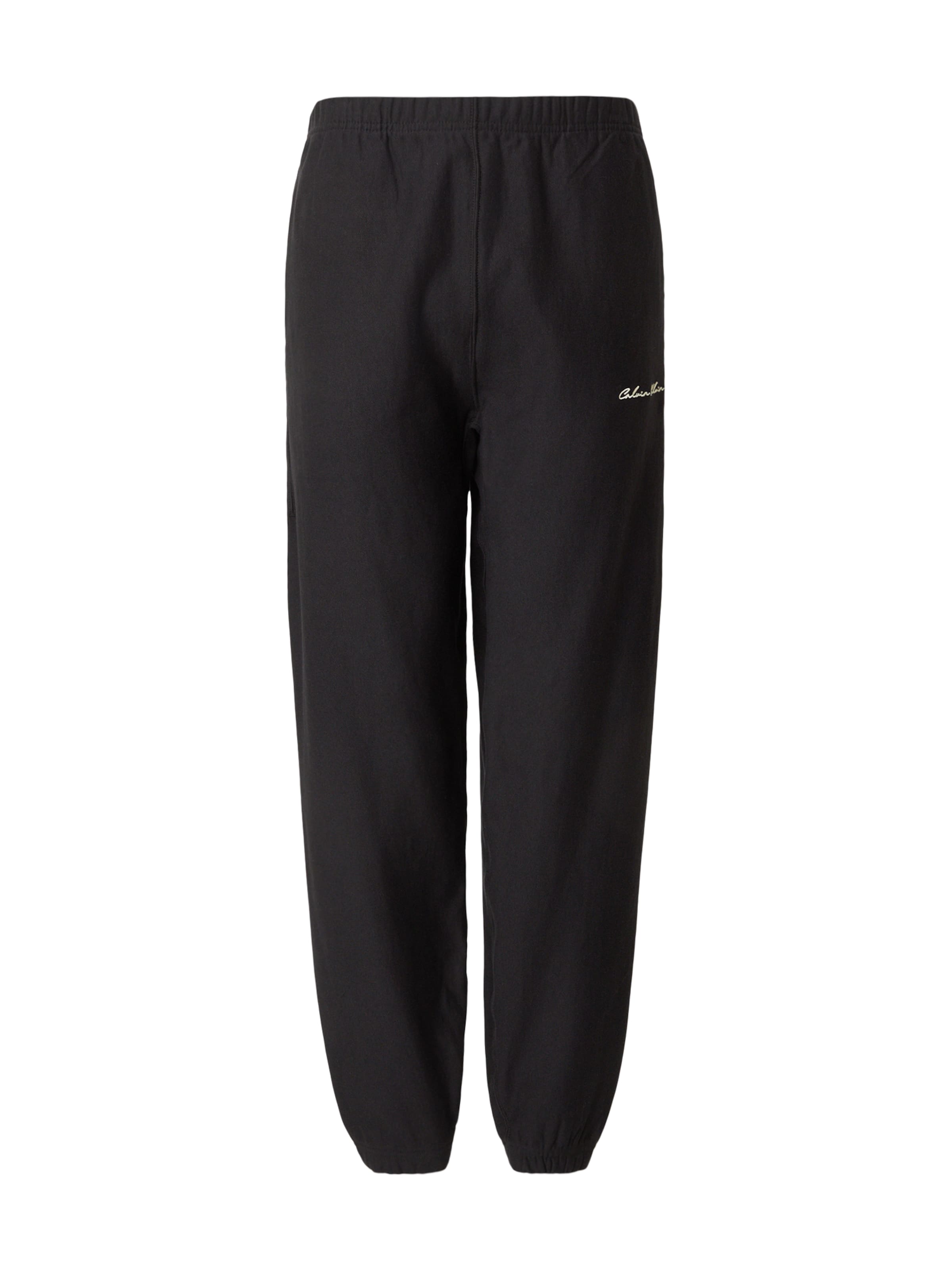 Calvin Klein Jeans Конический (Tapered) Штаны в Черный: спереди