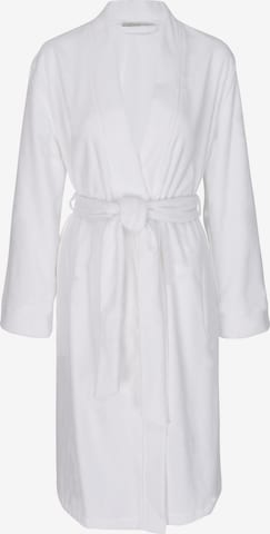 FÉRAUD PARIS Short Bathrobe ' Spa ' in White: front