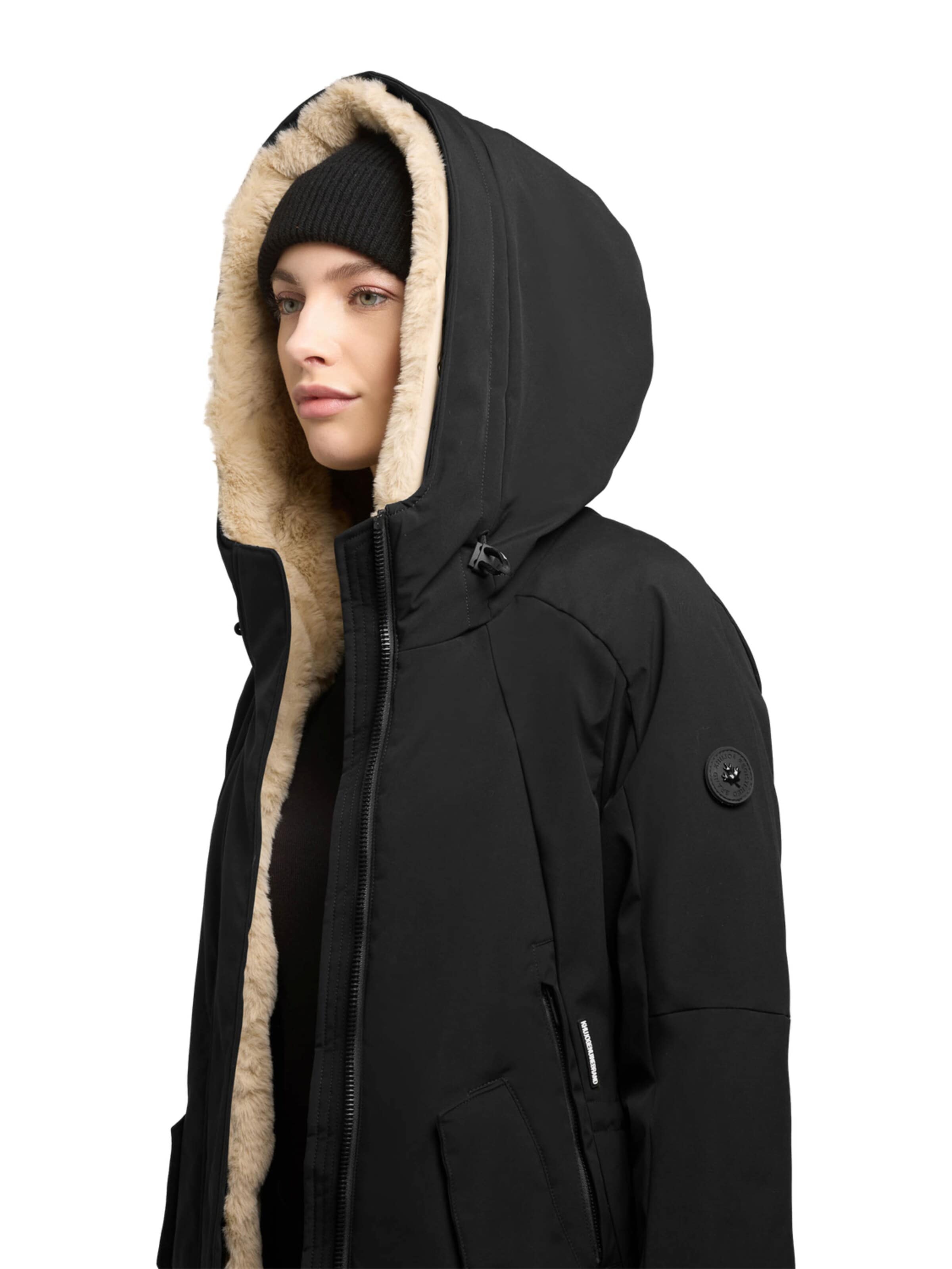khujo Winter coat in Black