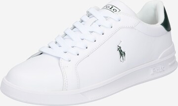 Baskets basses 'Athletic' Polo Ralph Lauren en blanc : devant