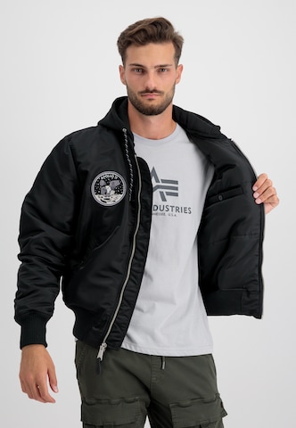 ALPHA INDUSTRIES Between-season jacket in Black