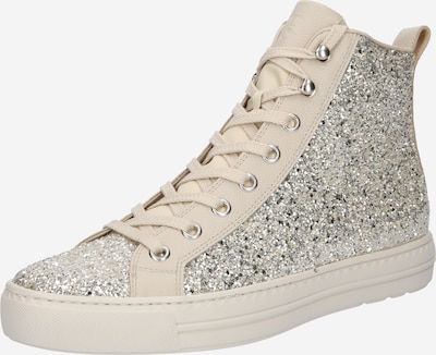 Paul Green Sneaker in beige / silber, Produktansicht