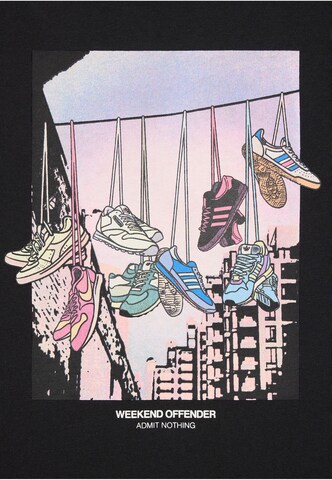 Weekend Offender T-Shirt 'Turf Wars' in Schwarz