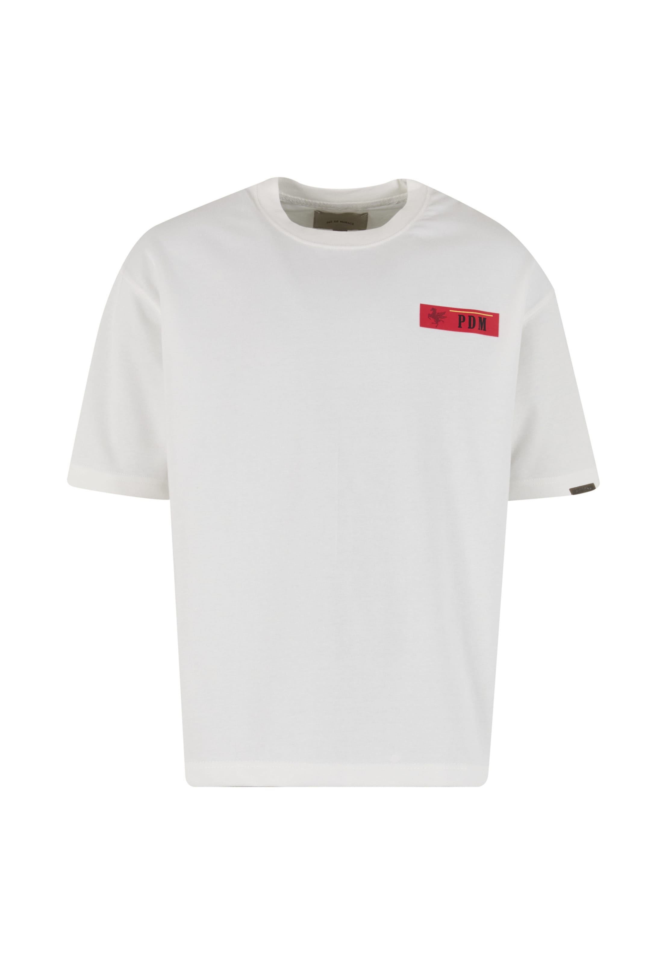T-Shirt 'Pegus' Pas De Monaco en blanc : devant