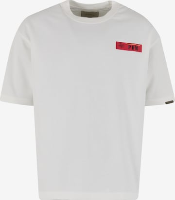T-Shirt 'Pegus' Pas De Monaco en blanc : devant
