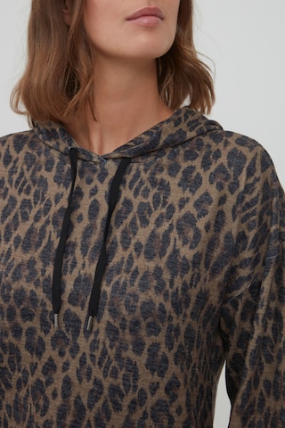 Fransa Kapuzensweatshirt 'FRDEFAUNA 3' in Braun