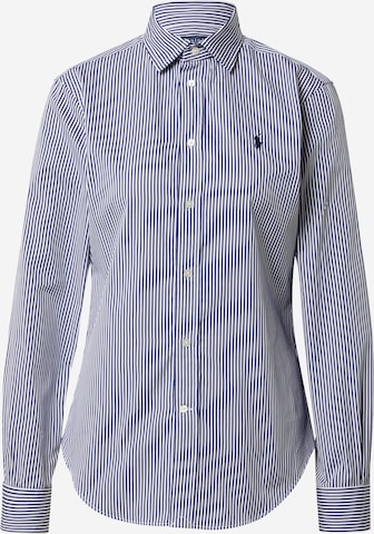 Chemisier Polo Ralph Lauren en bleu : devant