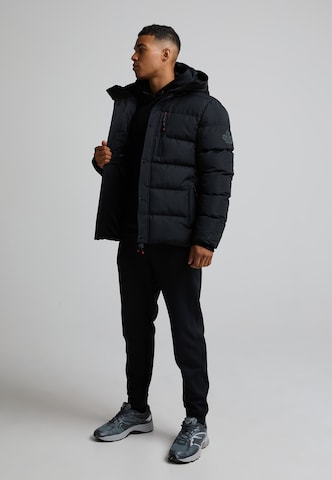 Veste d’hiver 'Paglia' Zavetti Canada en noir