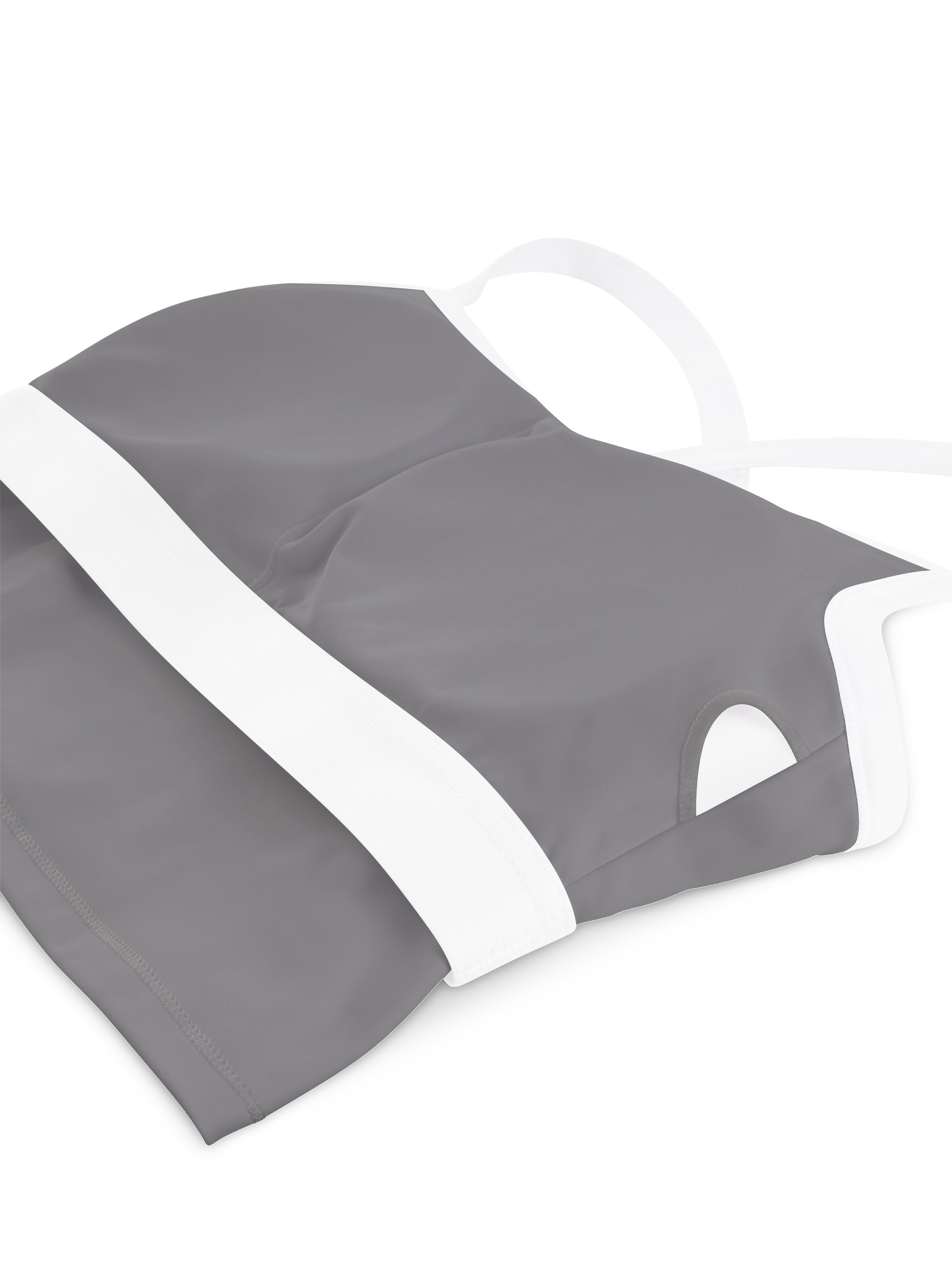 Circle Five Sporttop 'Sporttop Damen | Sport-BH mit integriertem BH & Cups | Fitness, Gym Bra & Yoga Top' in Grijs