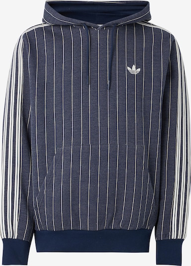 XXS-XS dydžio Megztinis be užsegimo 'PINSTRIPES' iš ADIDAS ORIGINALS, spalva – margai mėlyna / balta, Prekių apžvalga