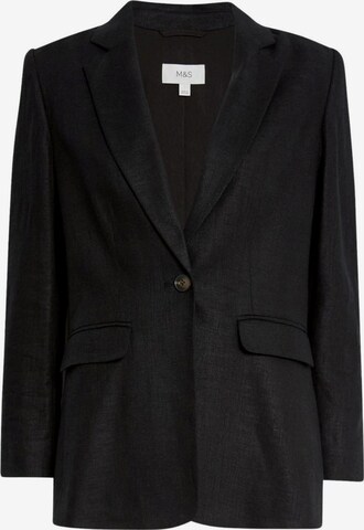 Blazer di Marks & Spencer in nero: frontale