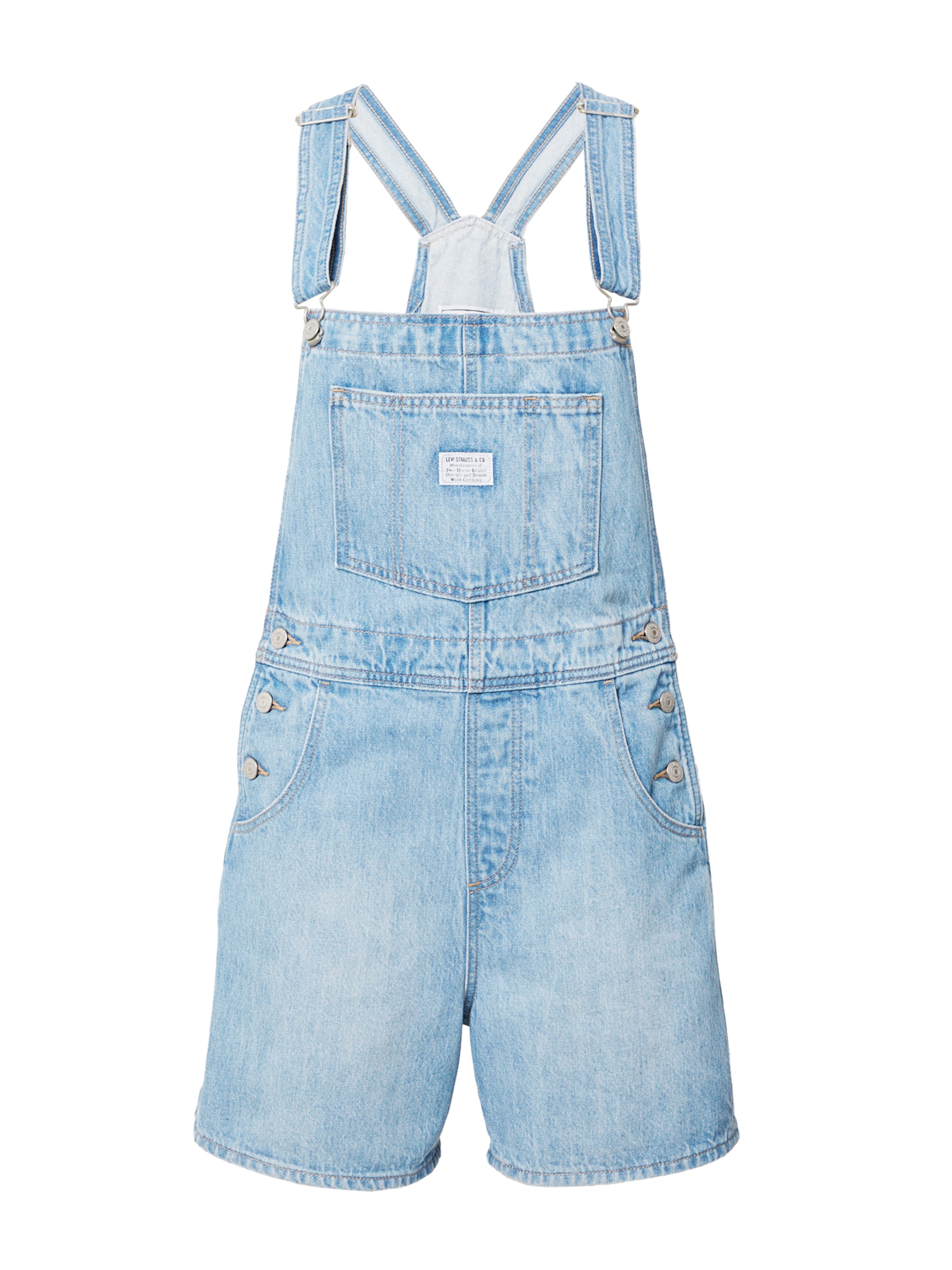 Regular Salopette en jean LEVI'S ® en bleu : devant