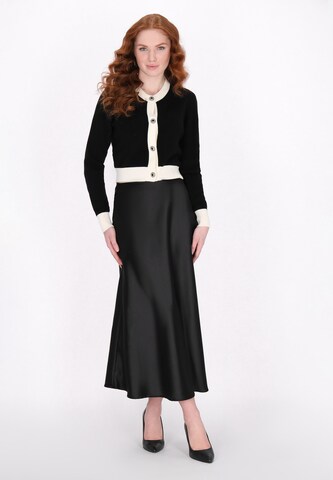 Cardigan 'Classic Look' DreiMaster Klassik en noir
