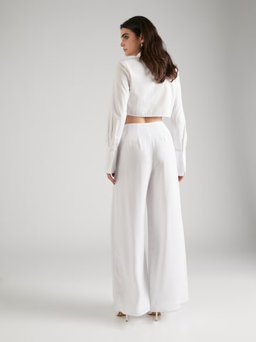 Wide leg Pantaloni 'ROUNAK' di Lauren Ralph Lauren in bianco