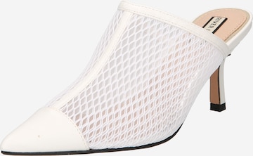 Escarpins River Island en blanc : devant