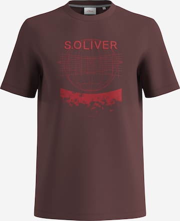 T-Shirt s.Oliver en marron : devant