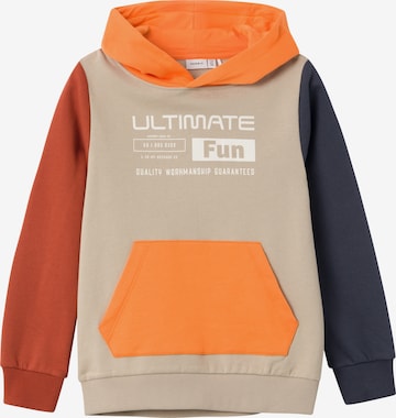 NAME IT Sweatshirt 'TORUNE' i beige: forside