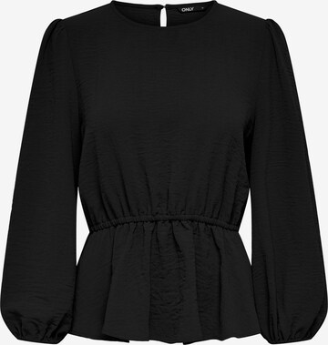 Camicia da donna 'Mette' di ONLY in nero: frontale