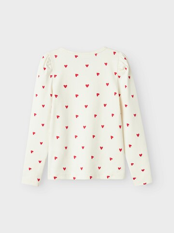 NAME IT Paita 'NMFDHEART' värissä valkoinen