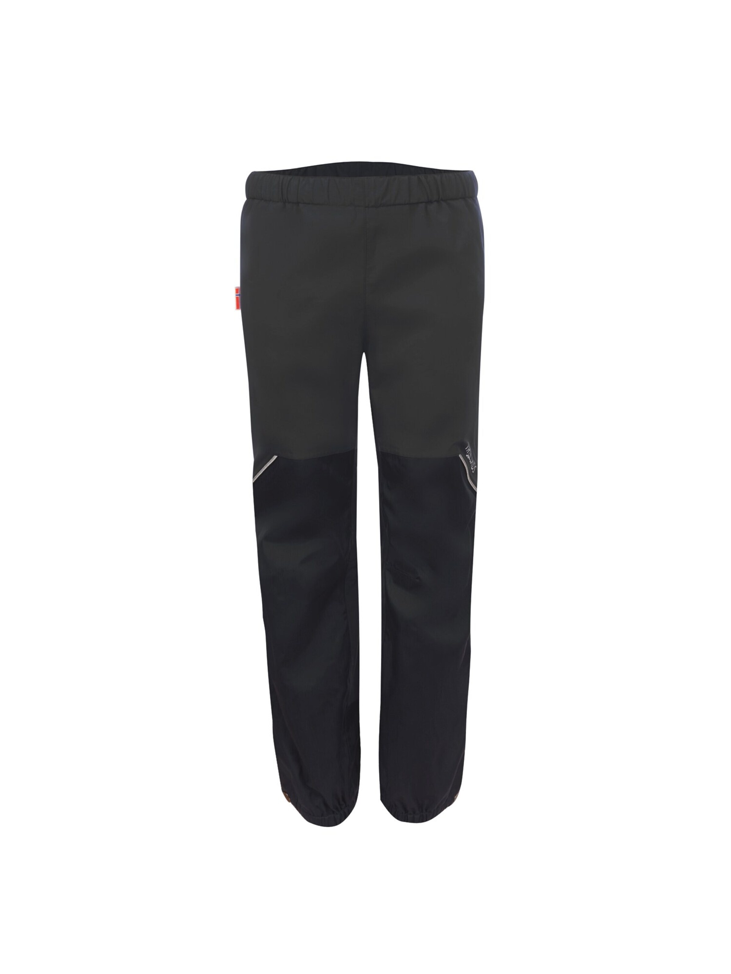 TROLLKIDS Regular Outdoor Pants in Black: front