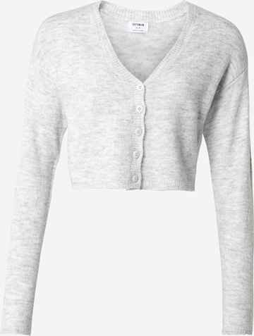 Cotton On Knit Cardigan in Grey: front