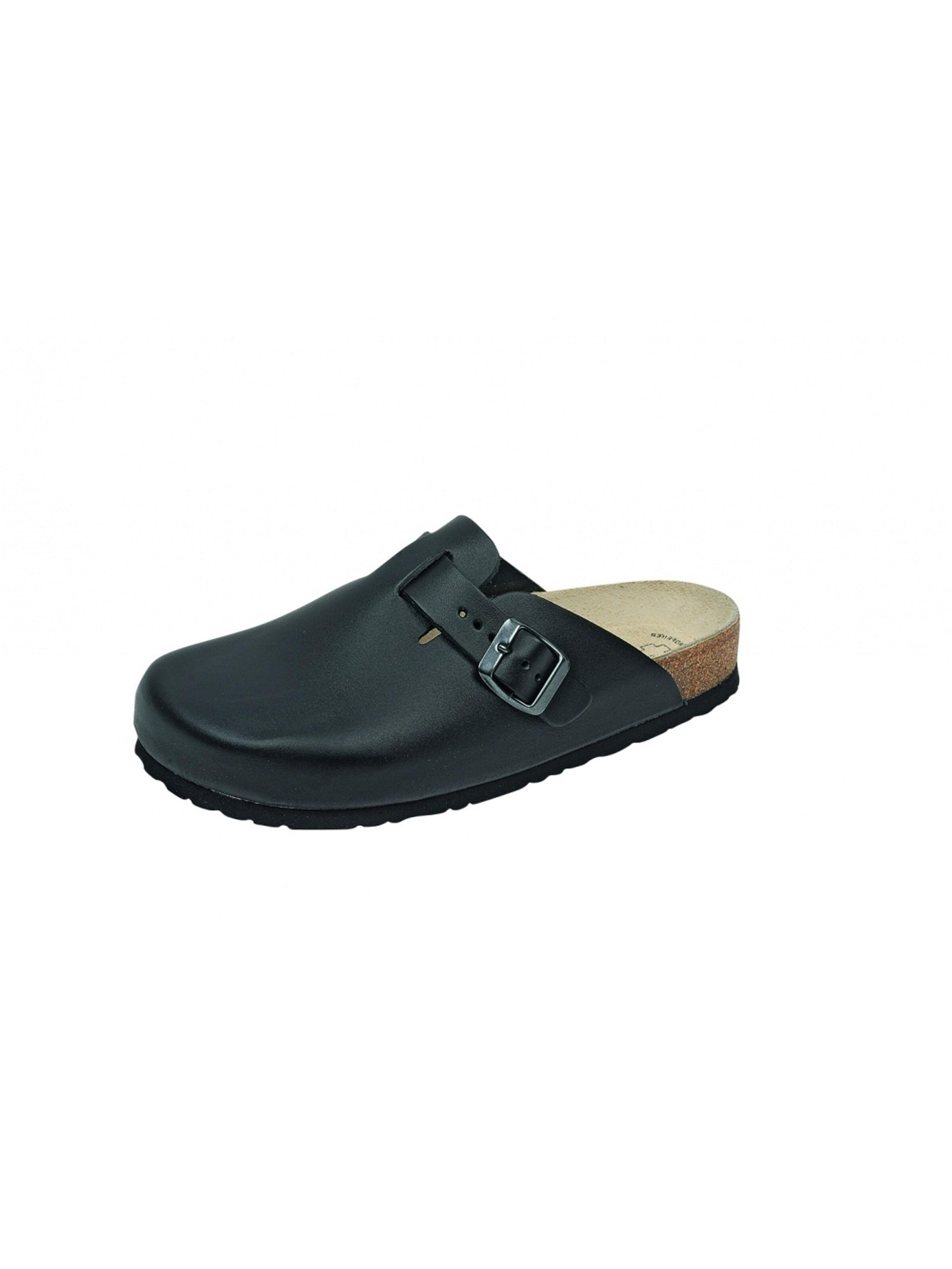 Weeger Clogs 'Clog Art. 41510-20' in Black: front