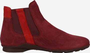 THINK! Chelsea Boots in Red