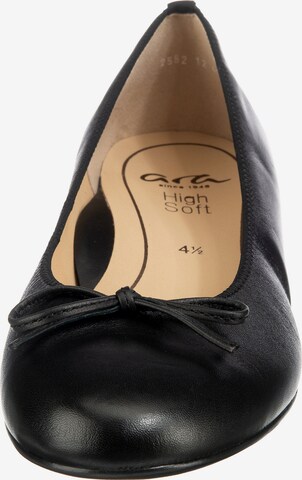 ARA Ballet Flats 'Sardinia' in Black