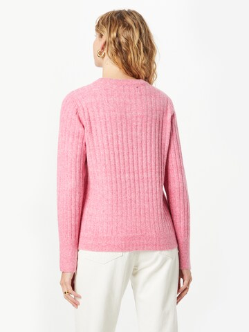 PIECES Sweter 'NOVA' w kolorze różowy
