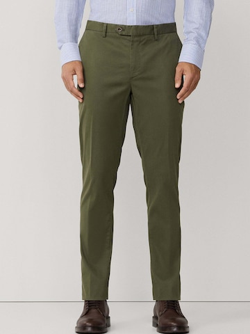 Hackett London Regular Hose in Grün: Vorderseite