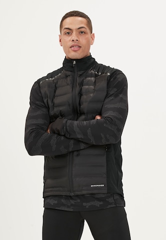 ENDURANCE Sportbodywarmer 'MIDAN M' in Zwart: voorkant