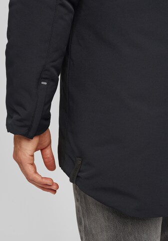 INDICODE JEANS Winter Jacket 'Rader' in Black