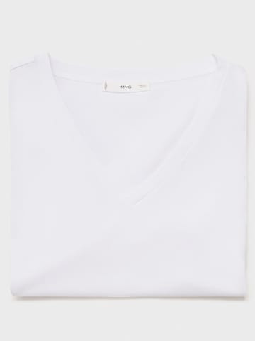 MANGO Shirts 'CHALSPIC' i hvid