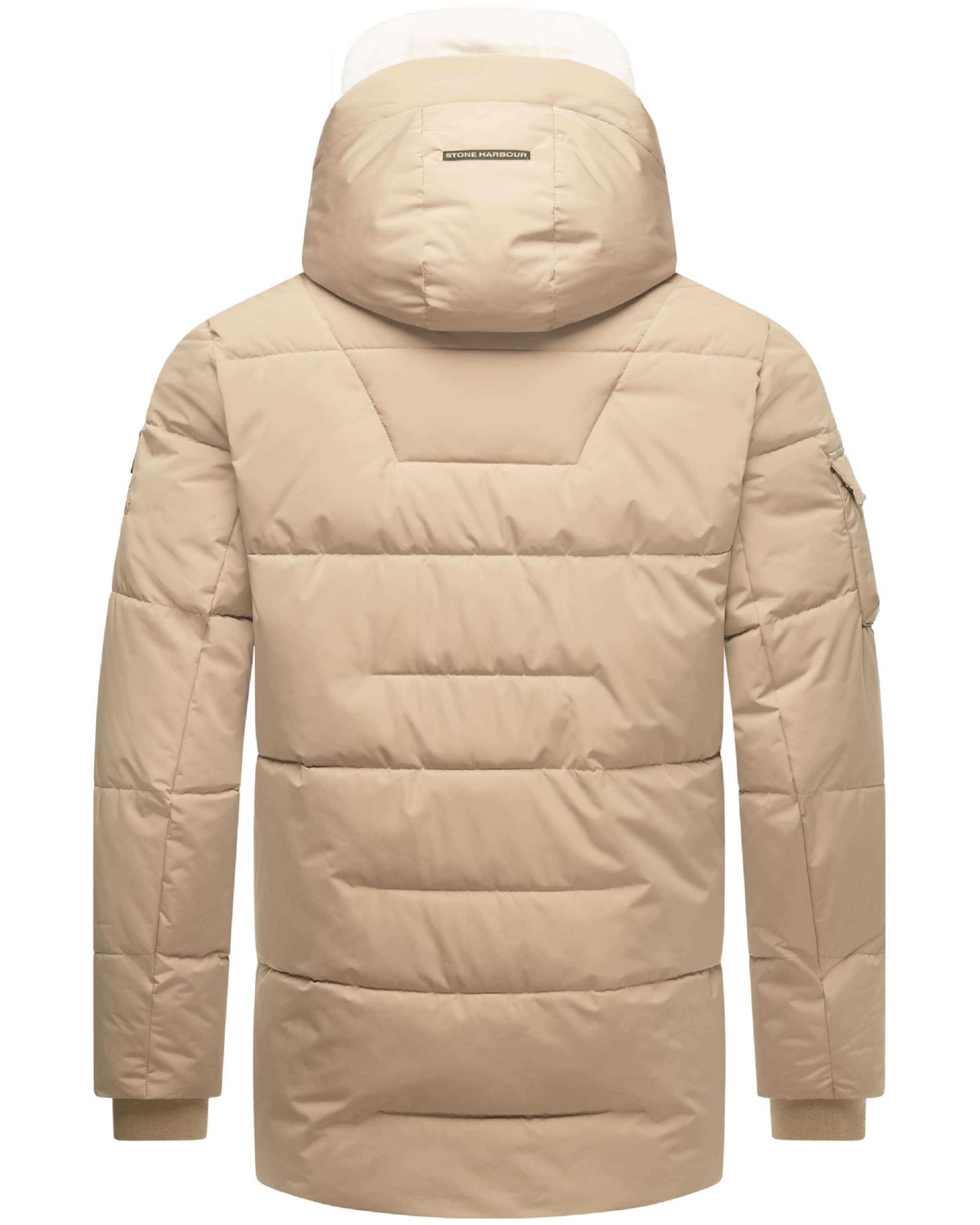 STONE HARBOUR Vinterjacka 'Lauro XX' i beige