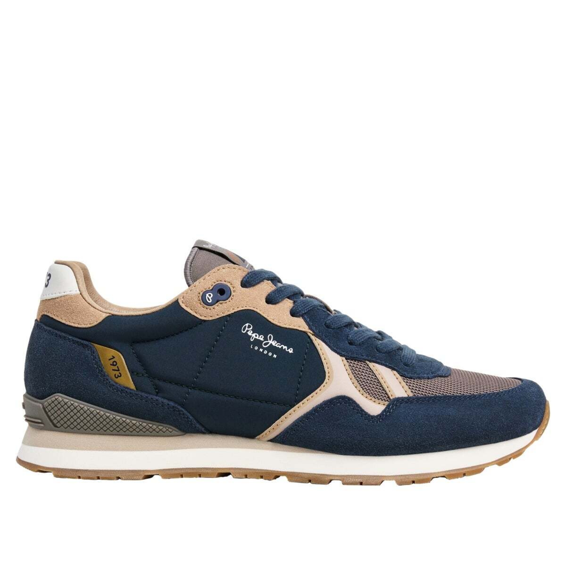 Baskets basses 'Brit City' Pepe Jeans en bleu