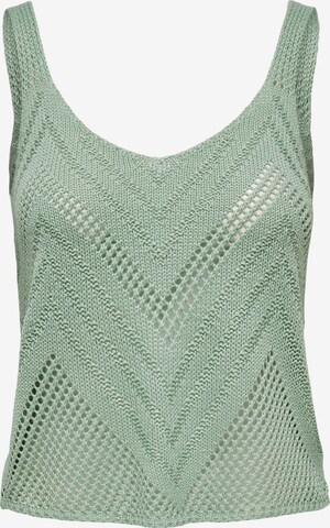 JDY Knitted Top 'Sun' in Green: front