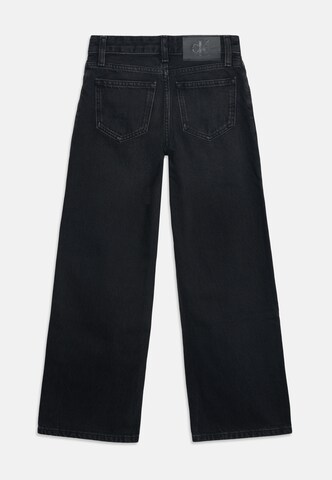 Calvin Klein Jeans Szeroka nogawka Jeansy w kolorze czarny