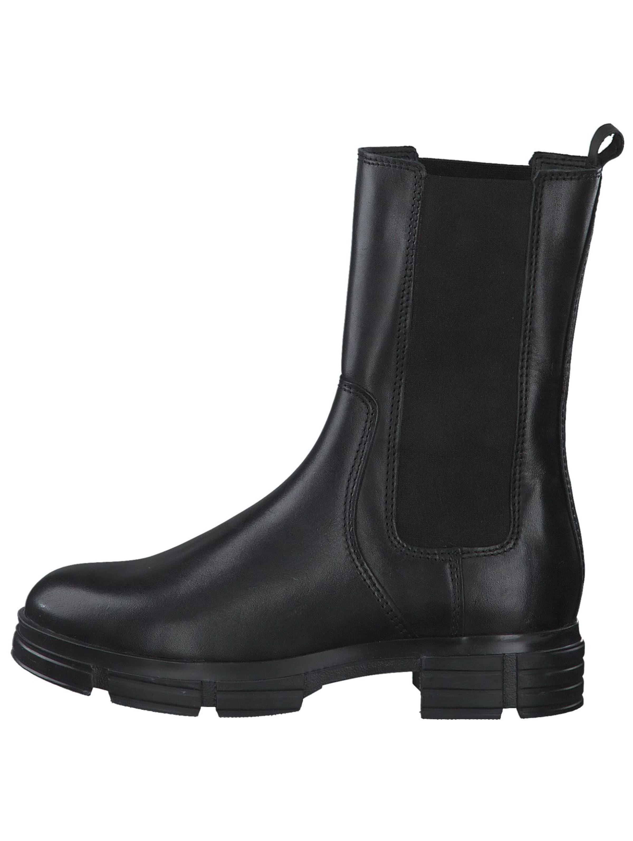 s.Oliver Chelsea boots in Zwart